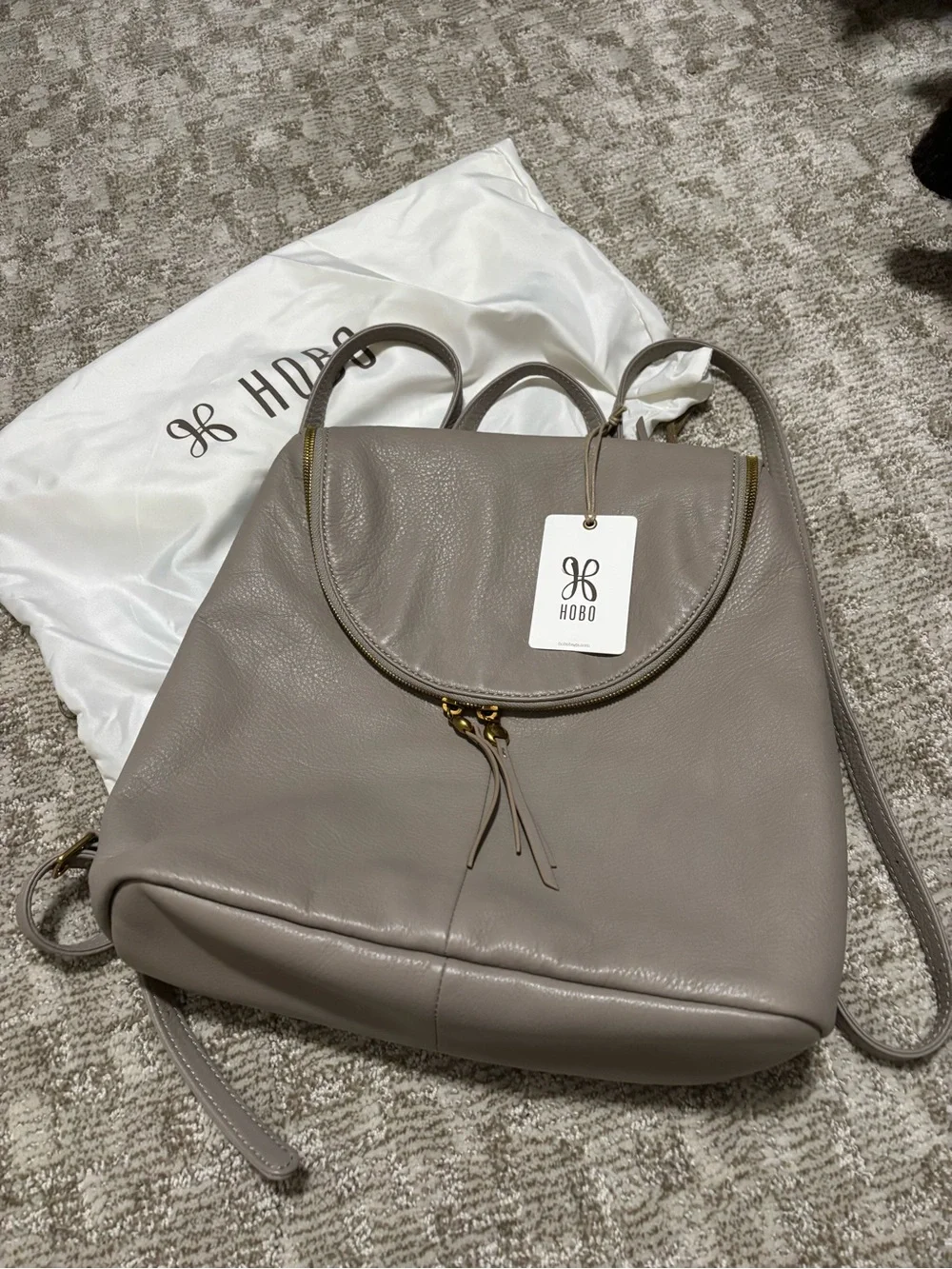 HOBO Fern Backpack in Taupe